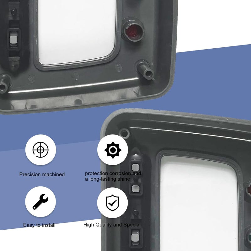 MOVIRUI Speedometer Dash Meter Upper Cover Fit for Honda Rancher 350 TRX350FM TM TE 2000-2006, for Foreman 450 TRX450S 1998-2001, for Foreman Rubicon 500 TRX500FA 2001-2004 Replace #37201-HN0-A01 - Image 4
